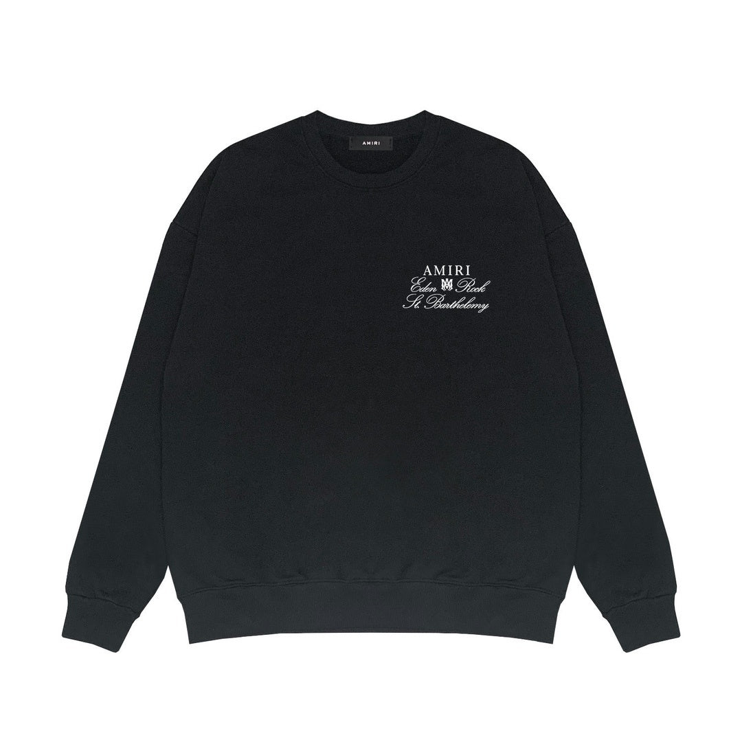 Amiri Eden Rock Sweatshirt "Black"