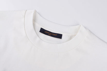 Louis Vuitton Embroidered Signature T-Shirt "Milky White"