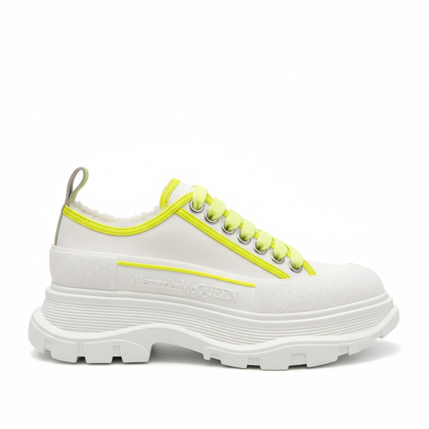 Alexander McQueen Tread Slick Low "Neon Green"