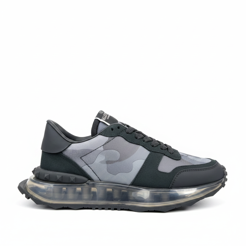 Valentino Garavani Netrunner "Black-Grey Camo"