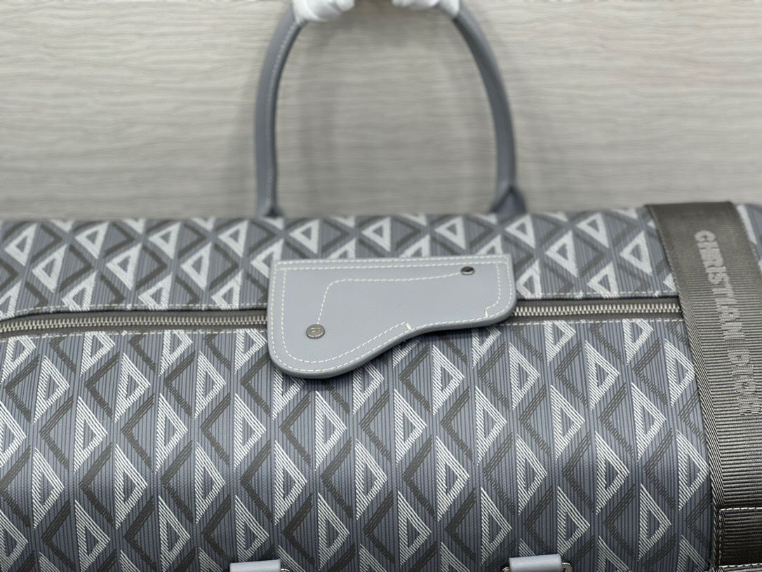 Dior Lingot 50 CD Diamond Duffle Bag