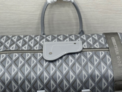 Dior Lingot 50 CD Diamond Duffle Bag