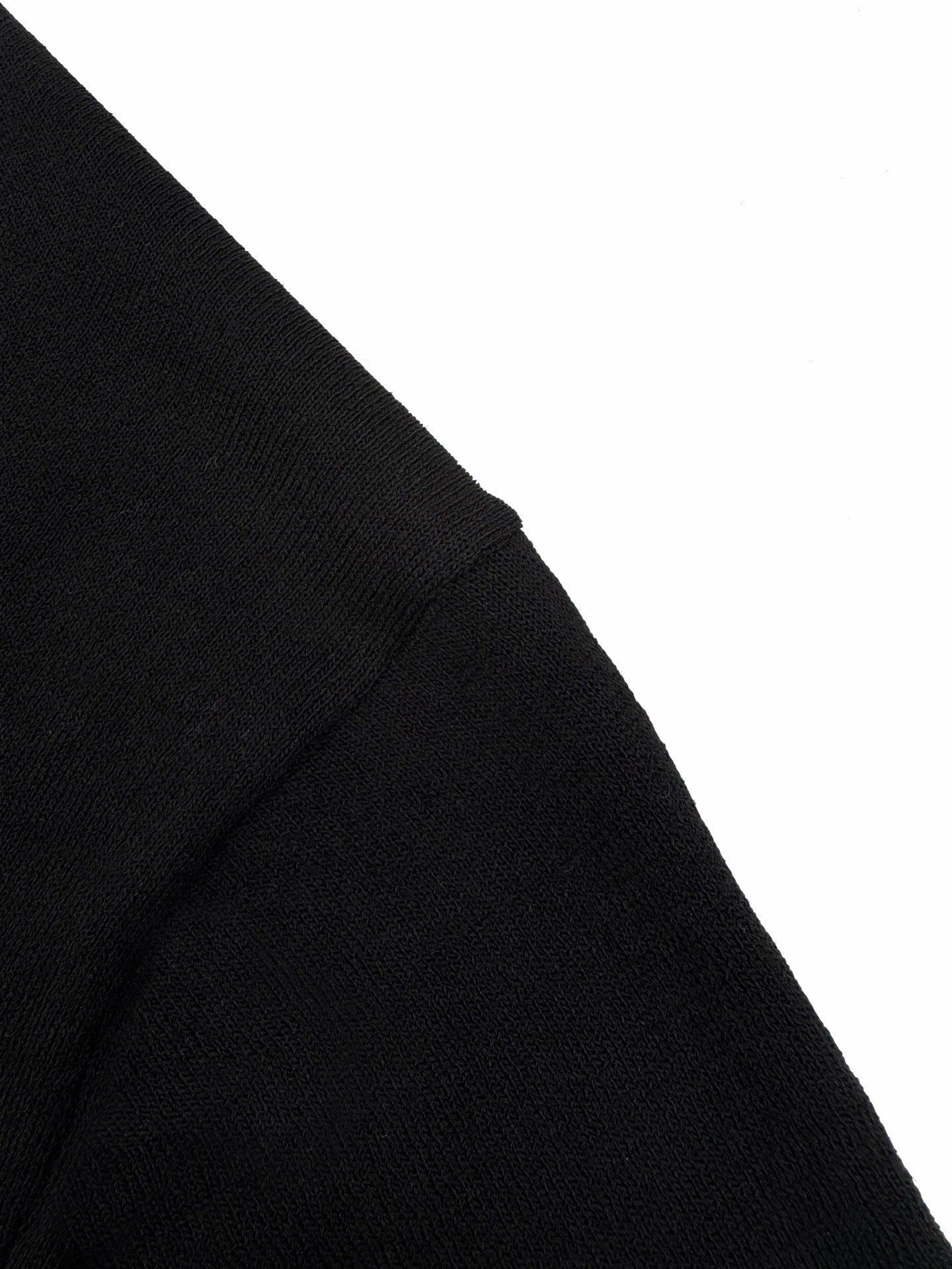 Prada Embroidered Logo Wool T-Shirt "Black"