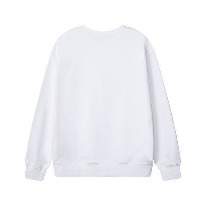 Prada Logo Print Sweatshirt "White"