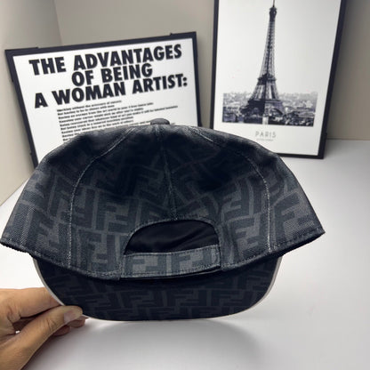 Fendi FF Cotton Baseball Cap