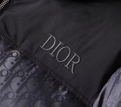Dior Oblique Down Jacket "Blue-Black"