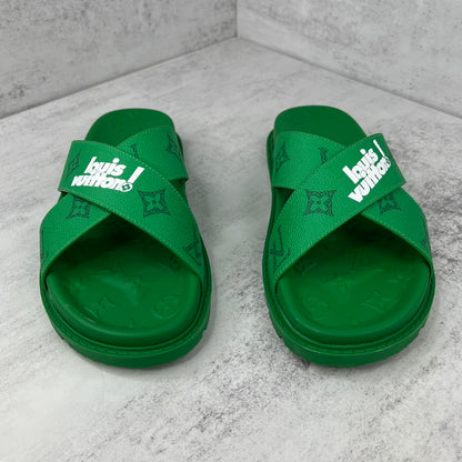 Louis Vuitton Slides "Green"