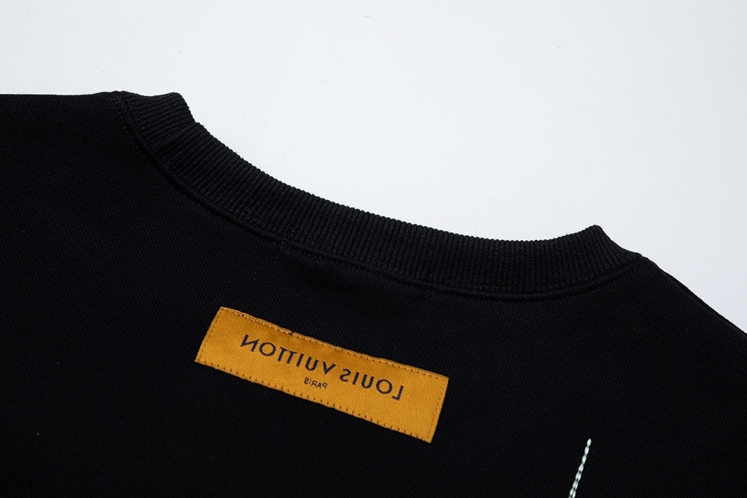 Louis Vuitton Frequency Stitch Sweatshirt "Black"