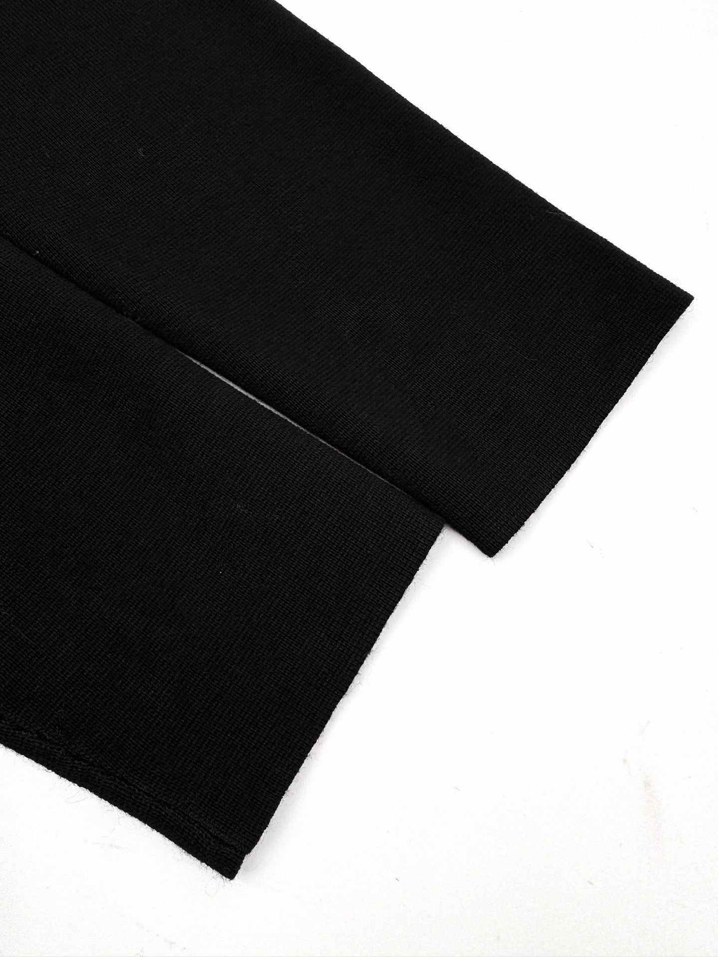 Dior CD Icon Zipped Sweater "Black Virgin Wool Punto Milano Knit"