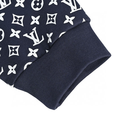 Louis Vuitton Gradient Monogram Sweatshirt "Navy Blue"