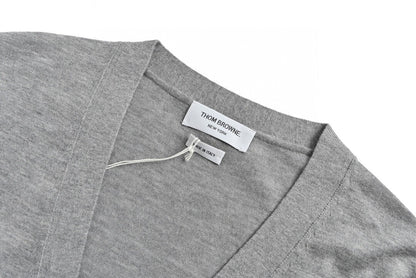 Thom Browne 4-Bar Cardigan "Grey"
