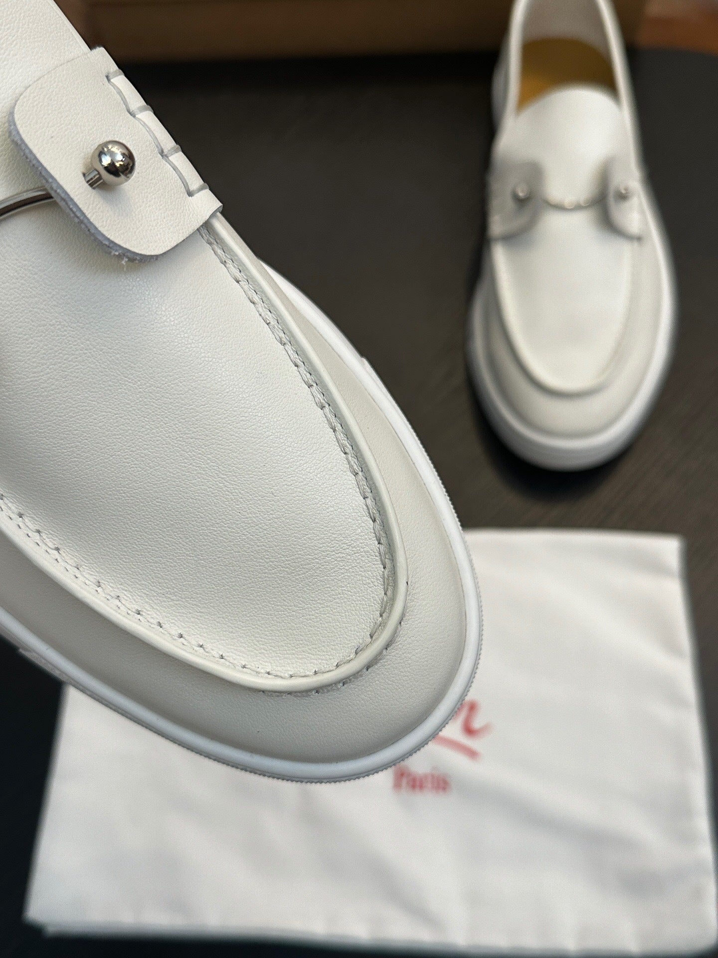 Christian Louboutin Chambeliboat "White"