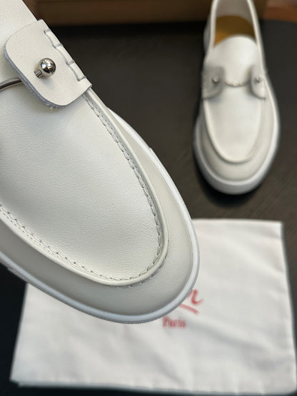 Christian Louboutin Chambeliboat "White"