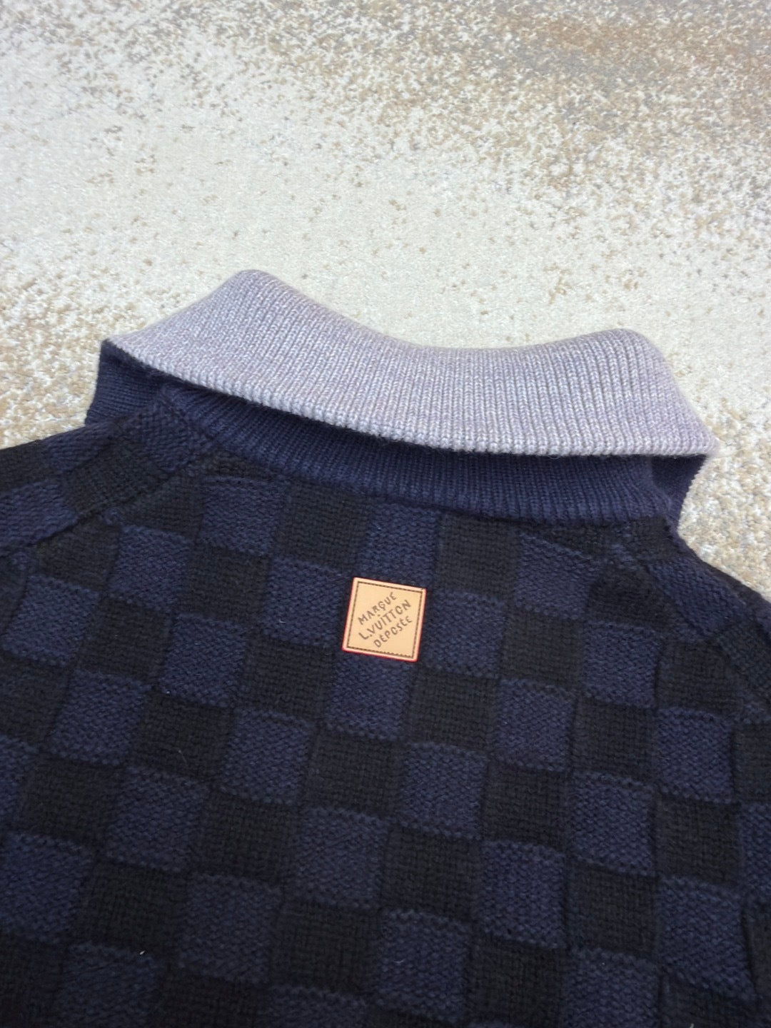 Louis Vuitton Damier Knit Blouson "Black"