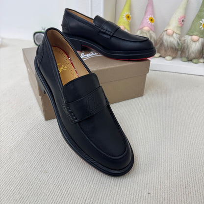 Christian Louboutin Urbino Moc Loafers "Black"