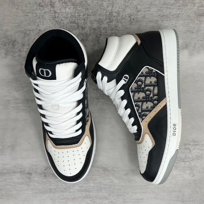 Dior B27 High-Top "Black-White-Beige"