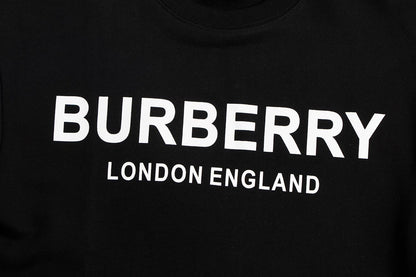Burberry Logo Print Sweatshirt "Black"
