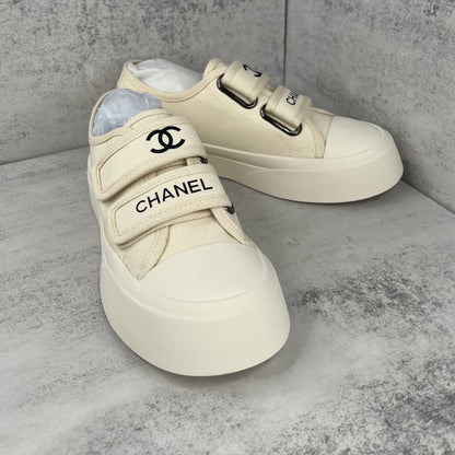 Chanel Double Strap "Beige"