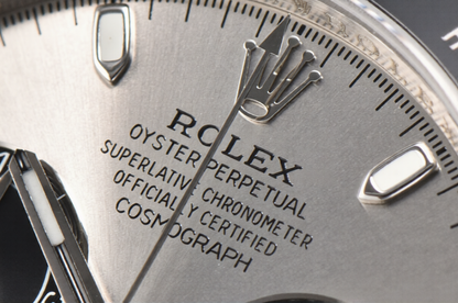 Rolex Daytona 40mm Grey Dial Oysterflex Strap
