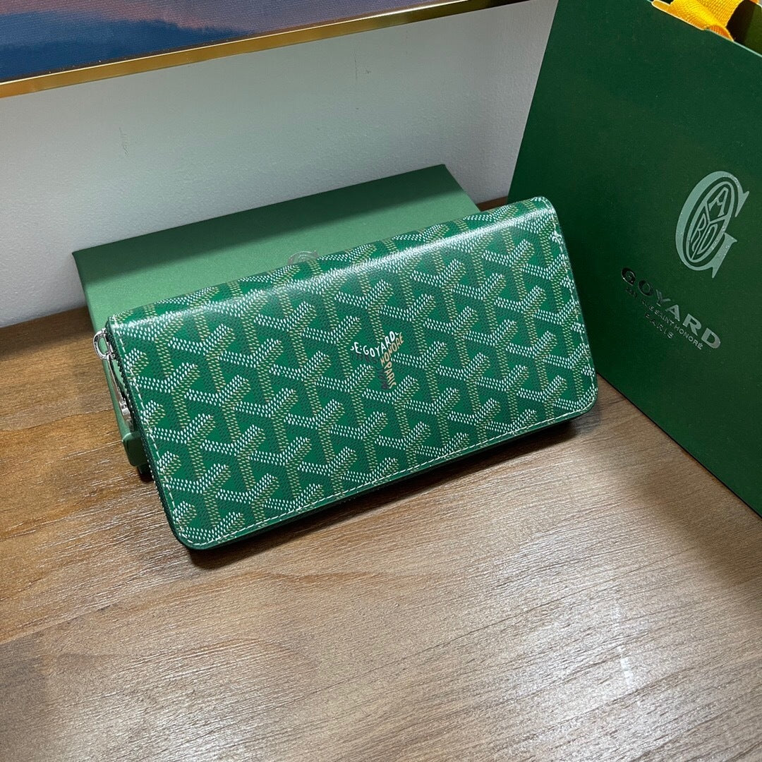 Goyard Matignon GM Wallet "Green"