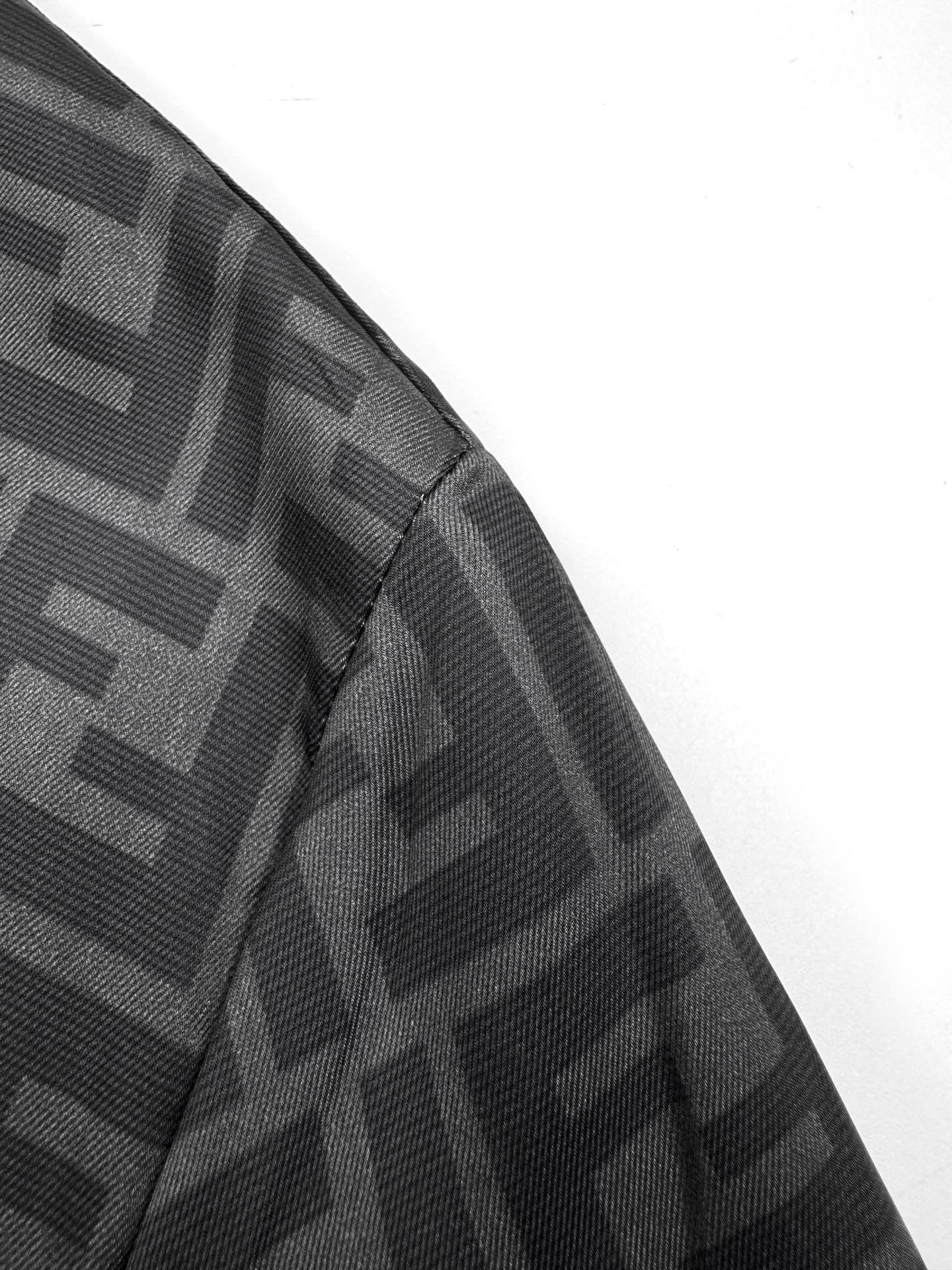 Fendi FF Monogram Shirt "Grey"