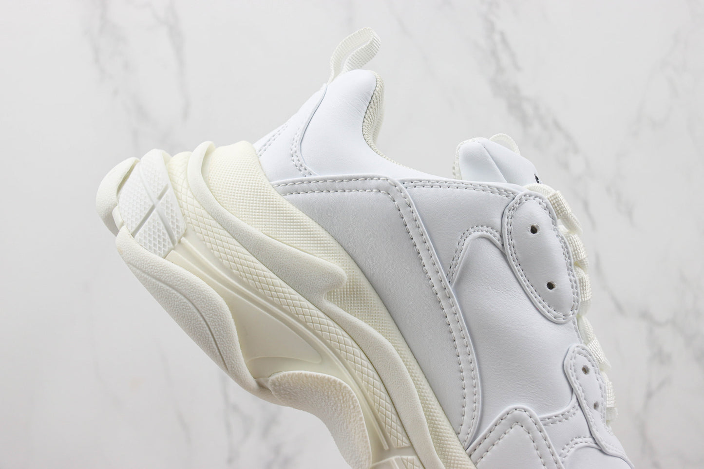 Balenciaga Triple S "White-Black Logo"