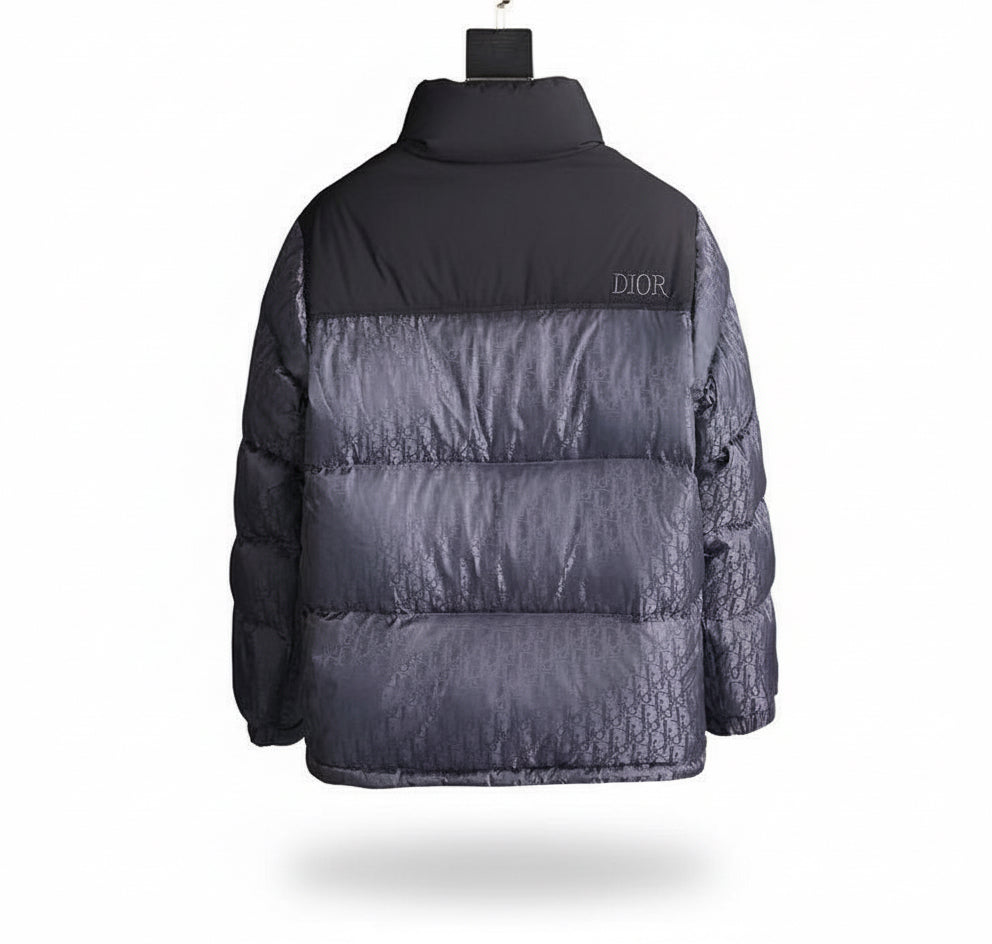 Dior Oblique Down Jacket "Blue-Black"