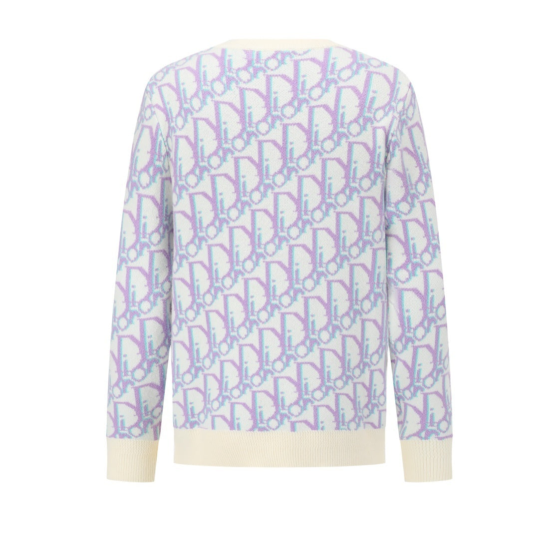 Diot Sweater "White-Purple-Blue"