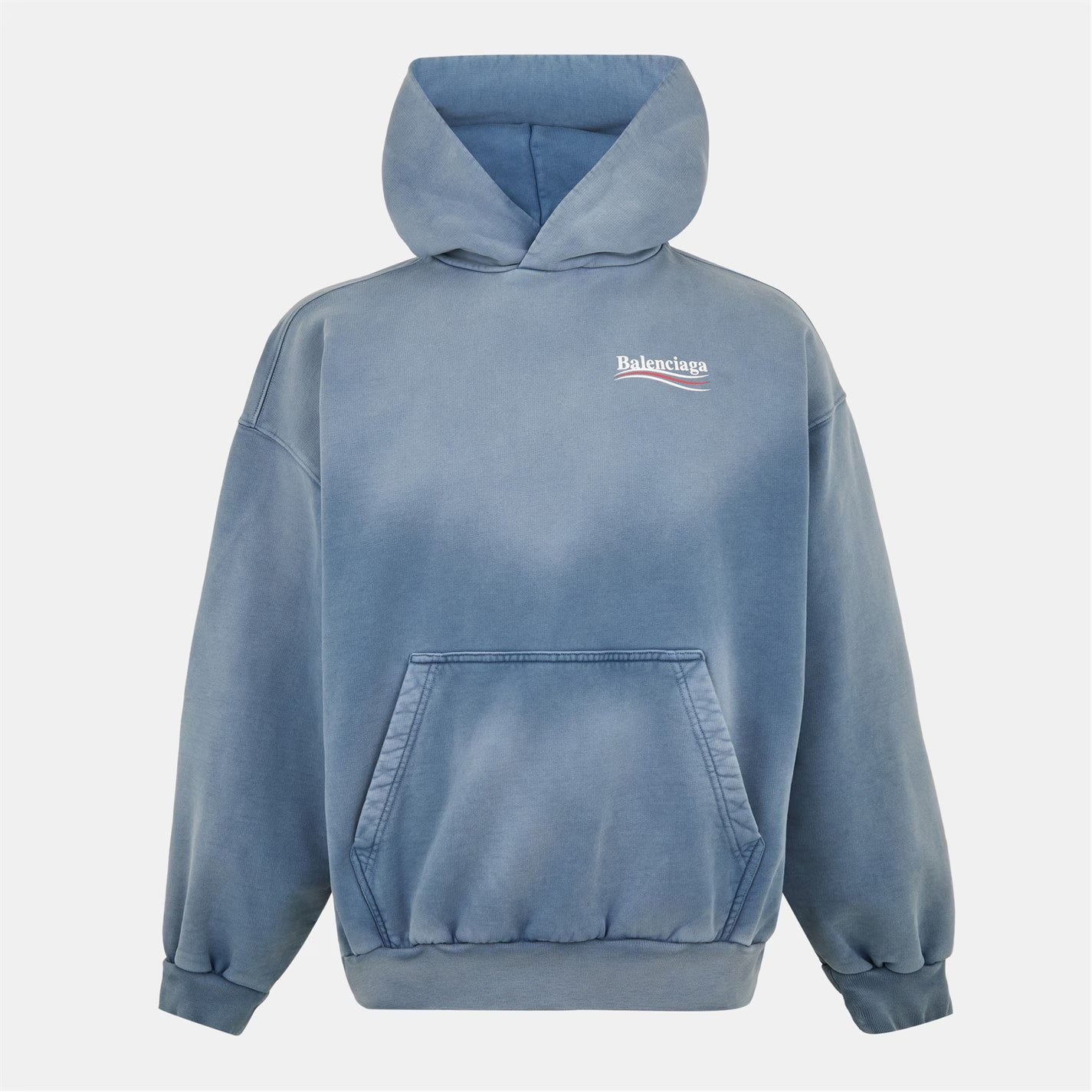 Balenciaga Political Campaign Hoodie "Blue"