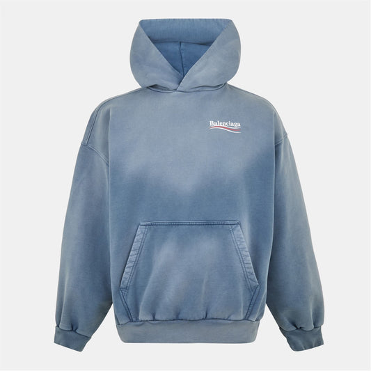 Balenciaga Political Campaign Hoodie "Blue"