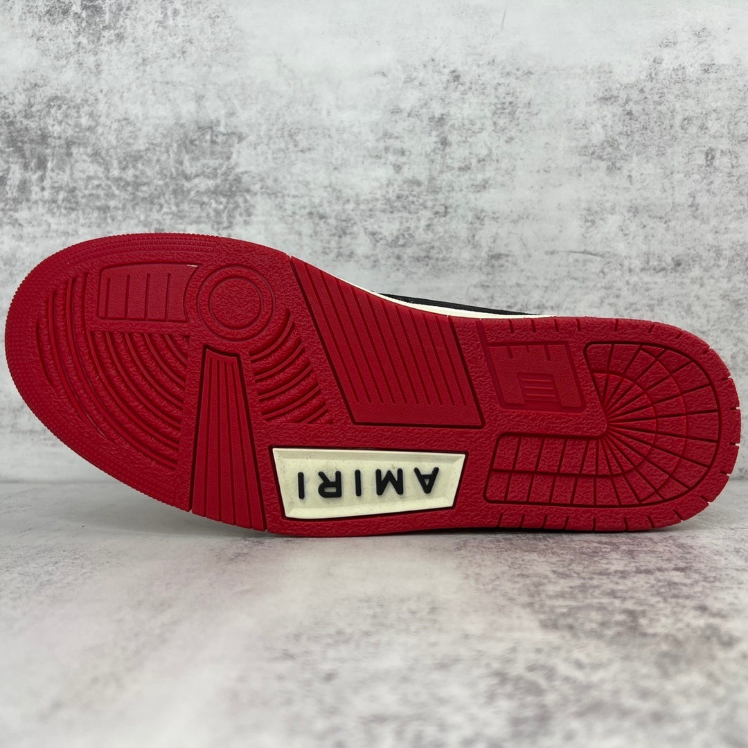 Amiri Skel Top High "Red-Black-White"