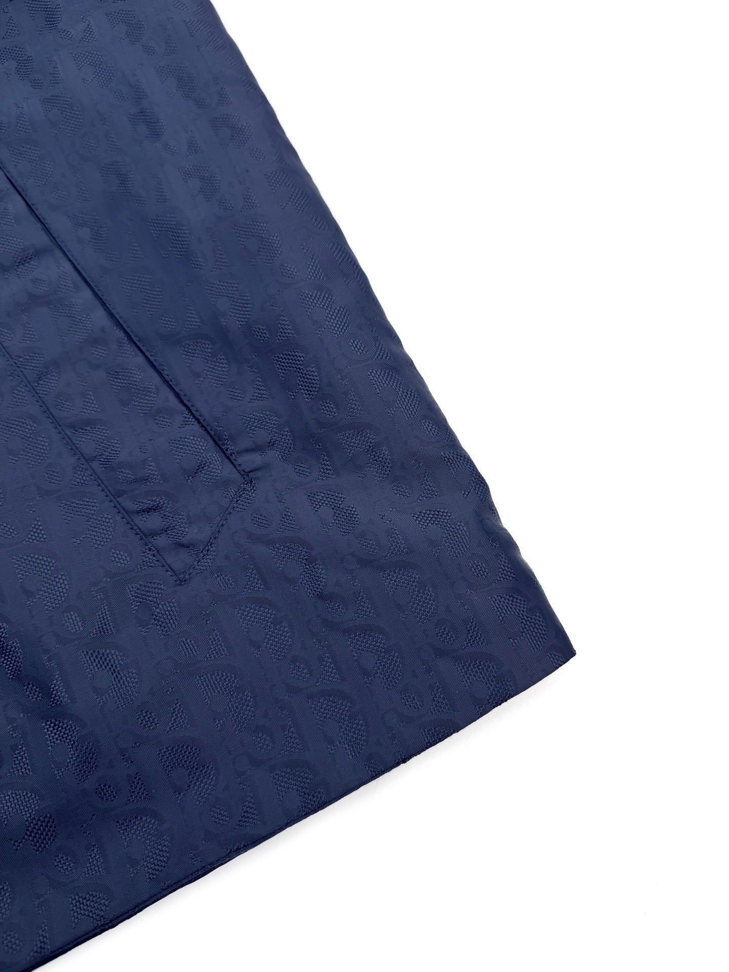 Dior Oblique Blouson Jacket "Blue Technical Jacquard"