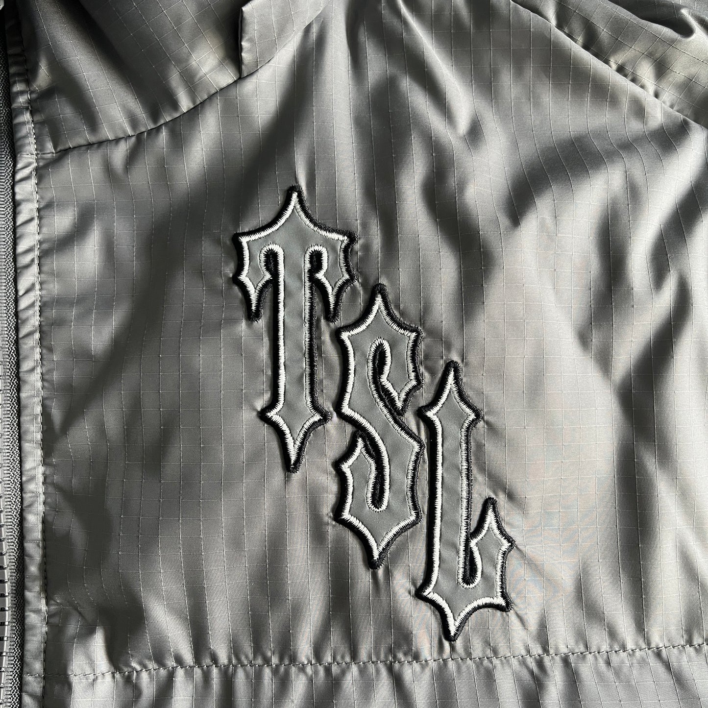 Trapstar Shooters Down Jacket "Grey-Reflective Logo"