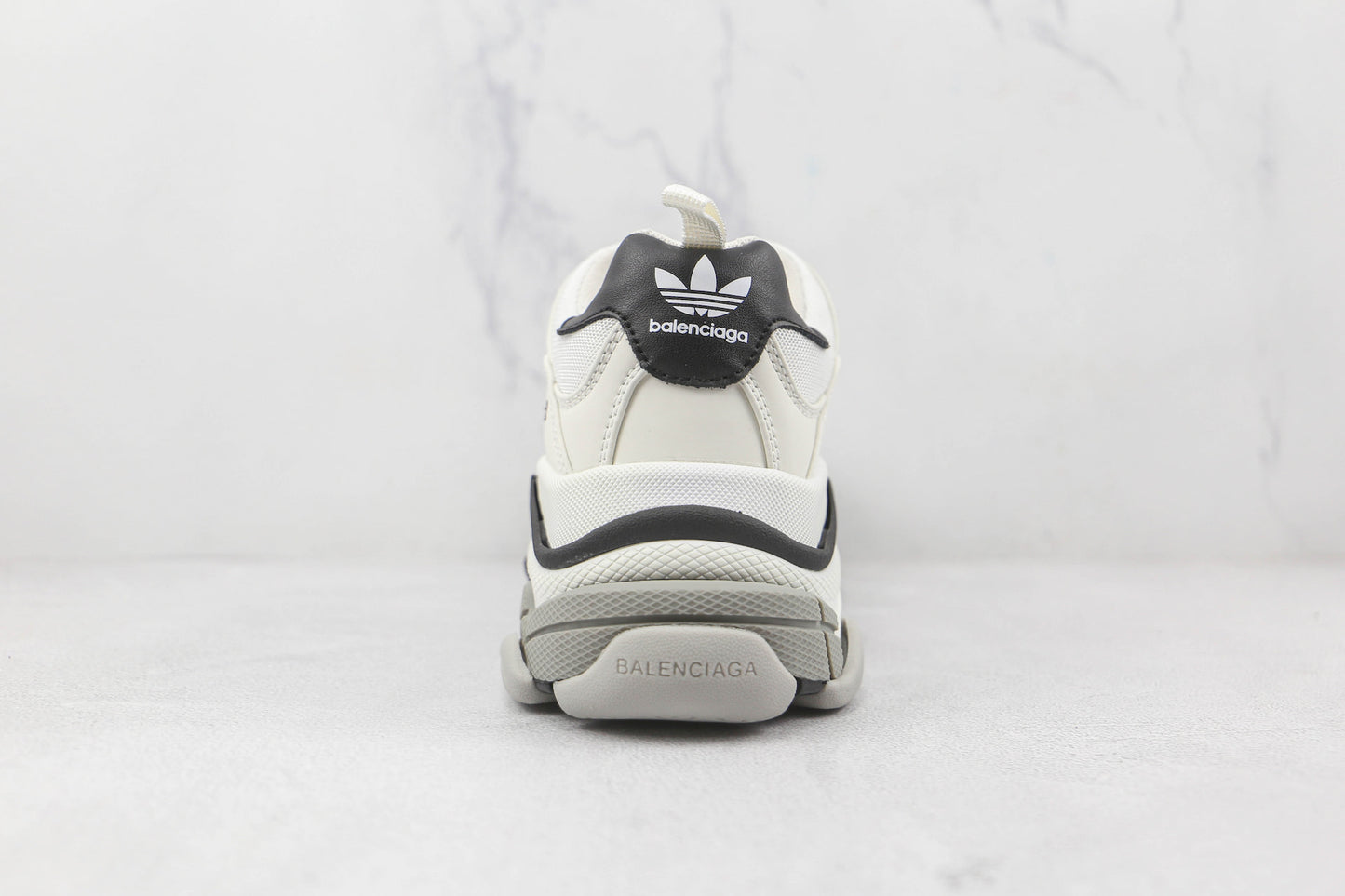 Balenciaga x Adidas Triple S "White-Black"