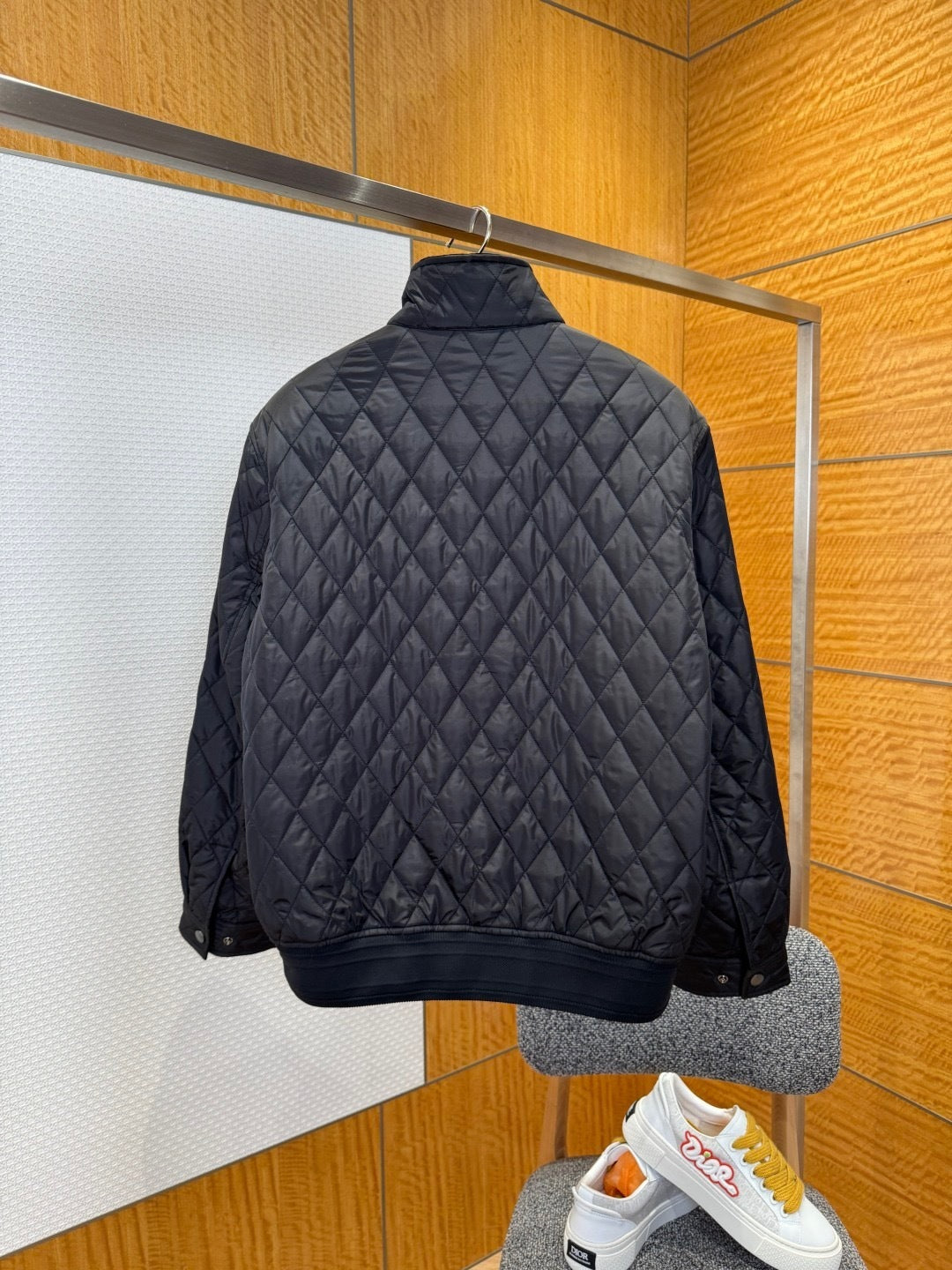 Burberry Quilted Nylon Jacket "Black"