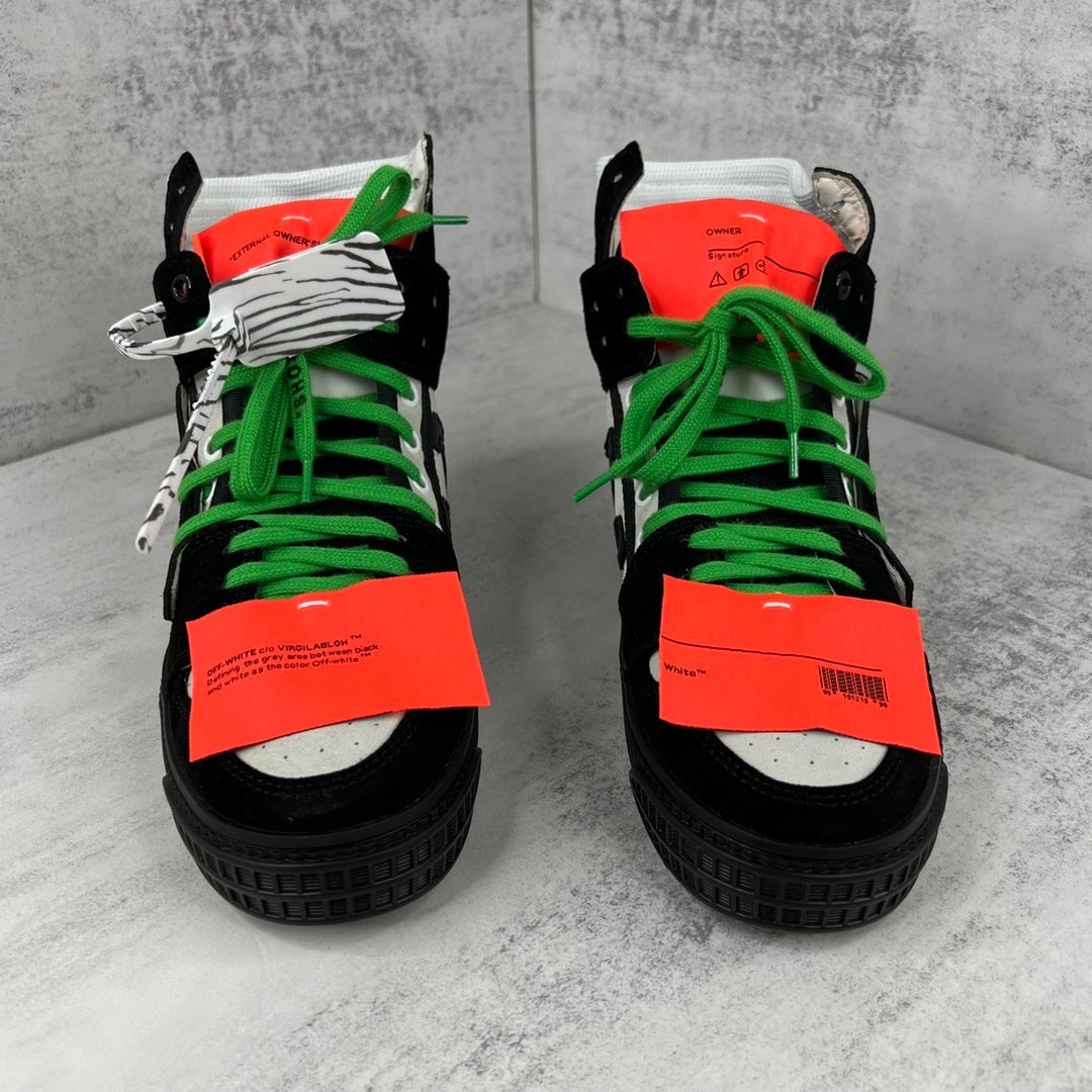 Off-White Off-Court High "White-Black-Green"