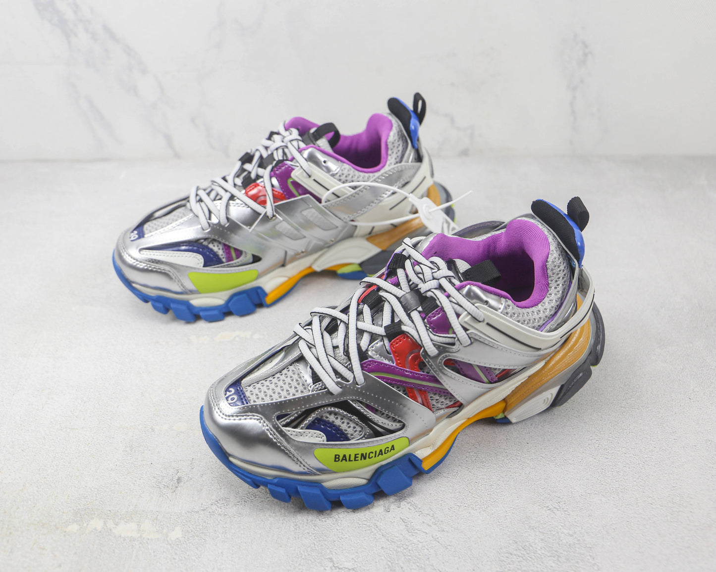 Balenciaga Track "Silver-Multicolour"