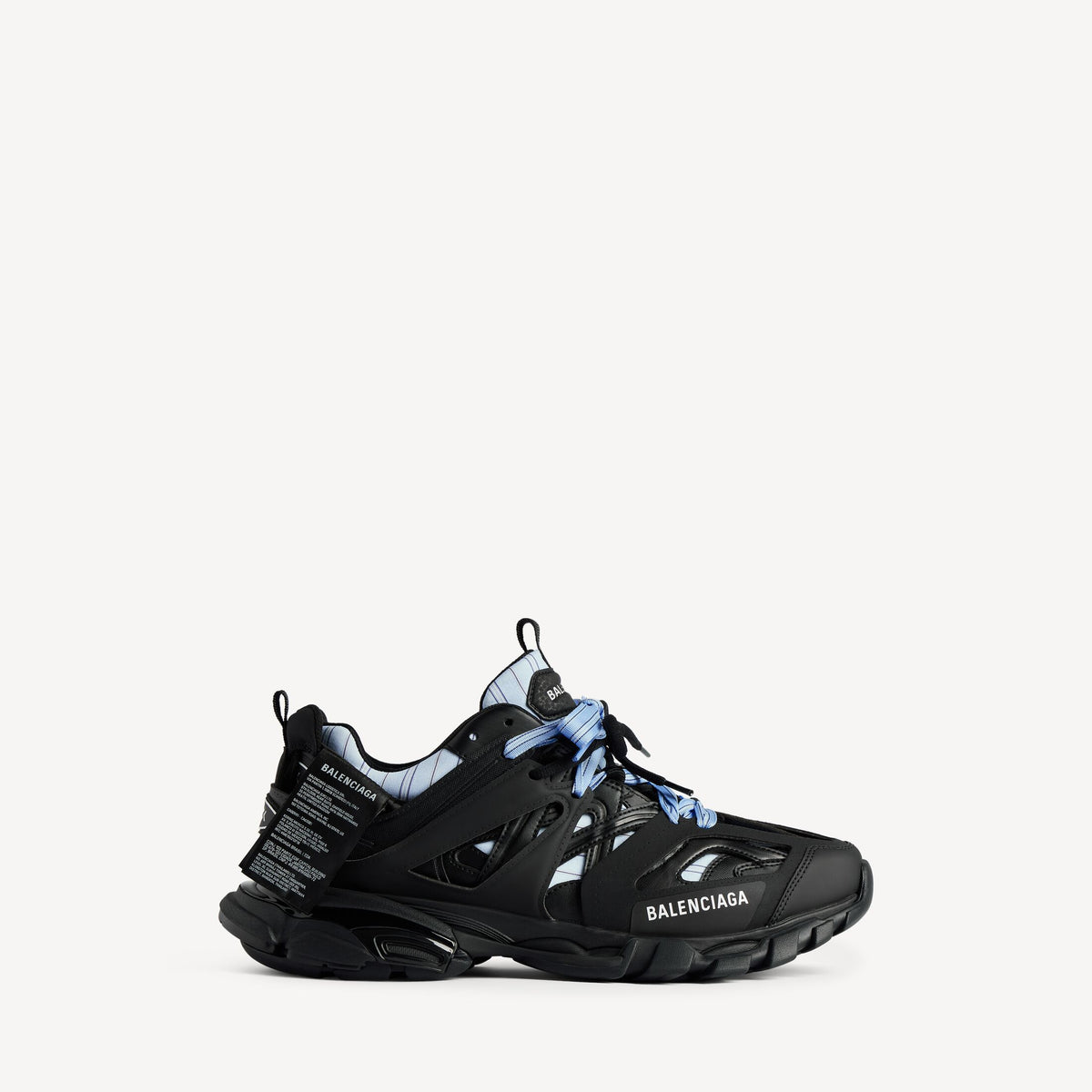 Balenciaga Track Shirt Sneaker "Black-Blue"
