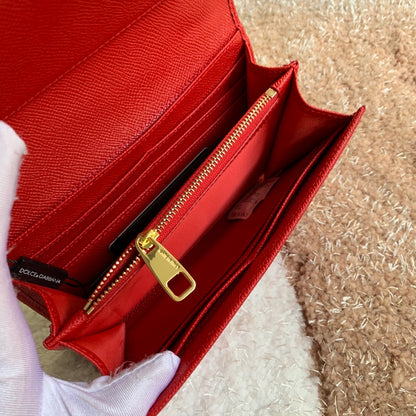Dolce & Gabbana Dauphine-Print Calfskin Mini Bag