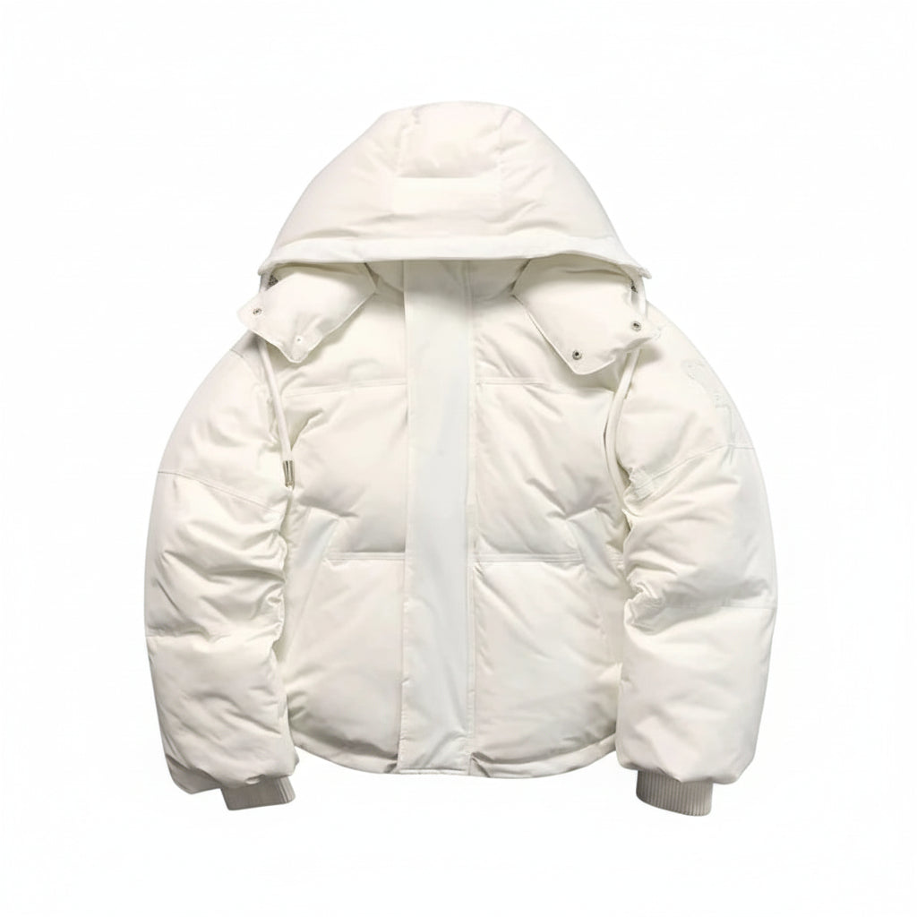 Ami Paris Puffer Down Jacket "White"