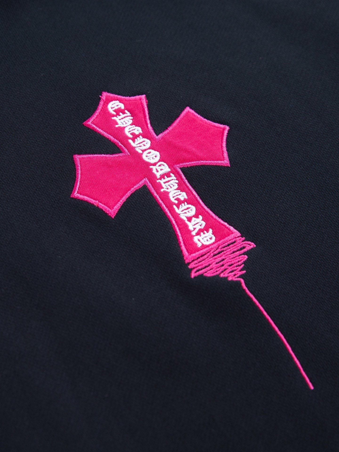 Chrome Hearts Hoodie "Black-Pink"