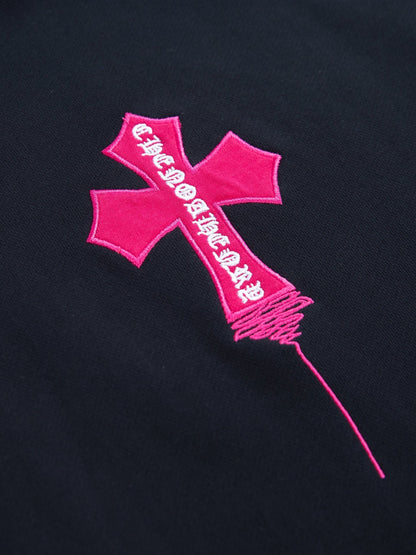 Chrome Hearts Hoodie "Black-Pink"