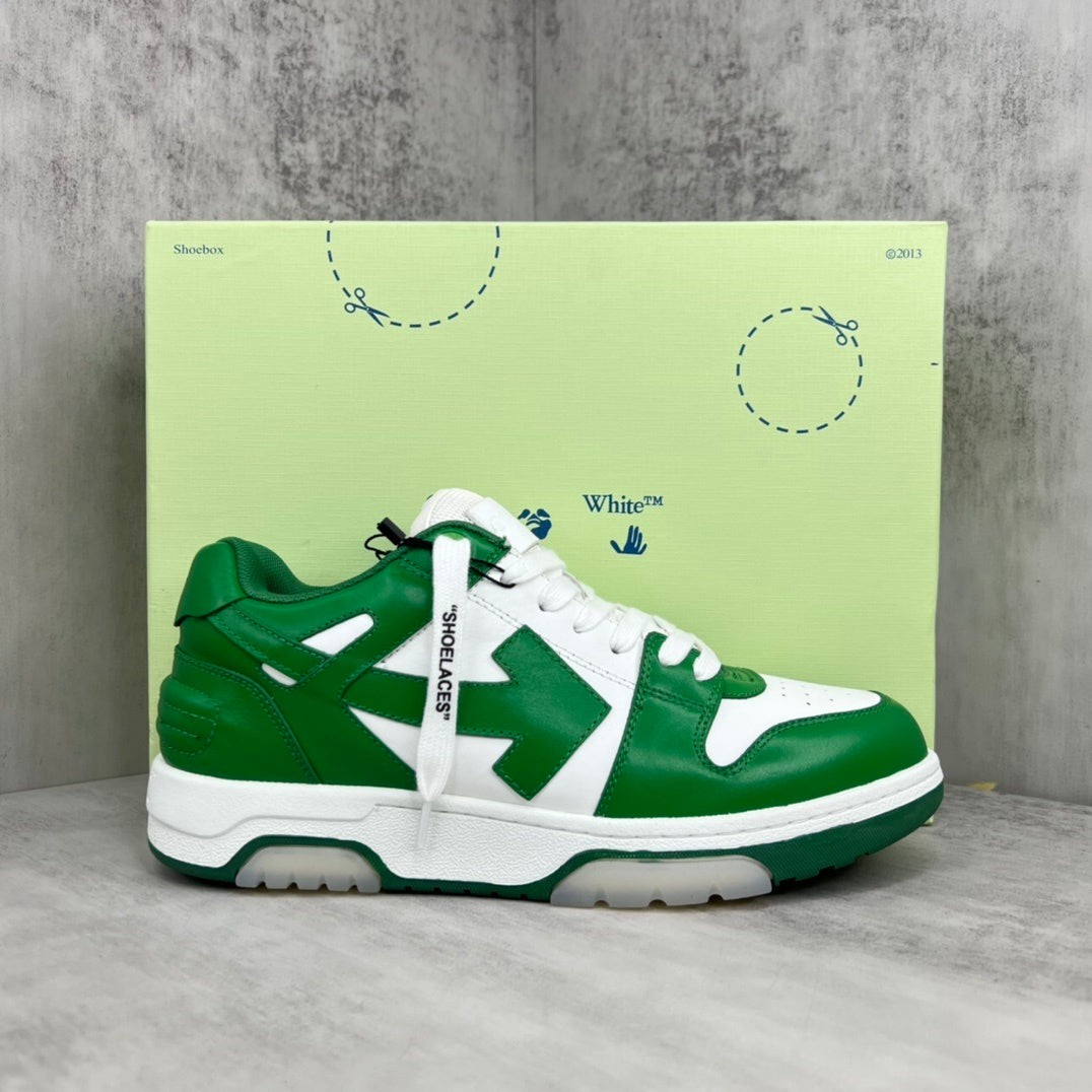 Off-White Out Of Office "White-Green"