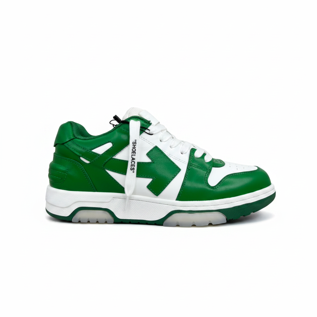 Off-White Out Of Office "White-Green"