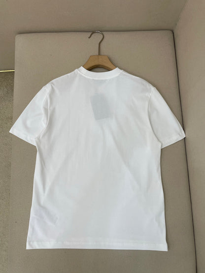 Gucci Cotton Jersey T-Shirt with Embroidery "White"
