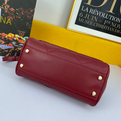 Dolce & Gabbana Sicily Quilted Leather Handbag