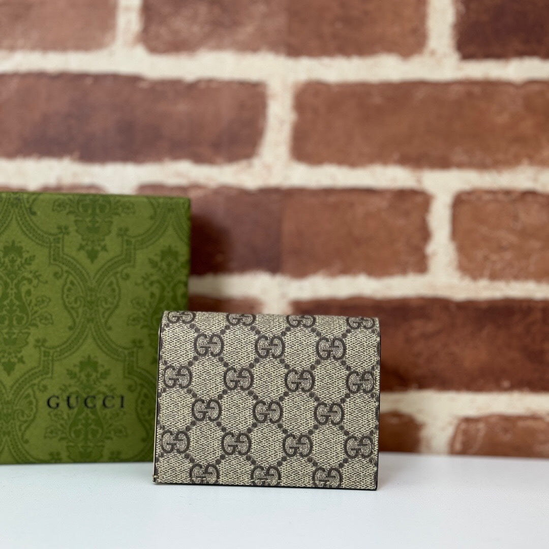Gucci Bi-colour GG Marmont Small Wallet