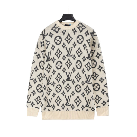 Louis Vuitton Sweater "Beige-Grey"