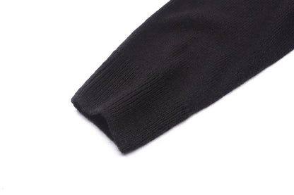 Dior Reverse Sweater "Black Wool-Cashmere Jacquard"