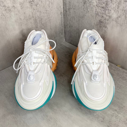 Balmain Unicorn "White-Turquoise"